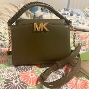 Karlie Small Leather Crossbody Bag